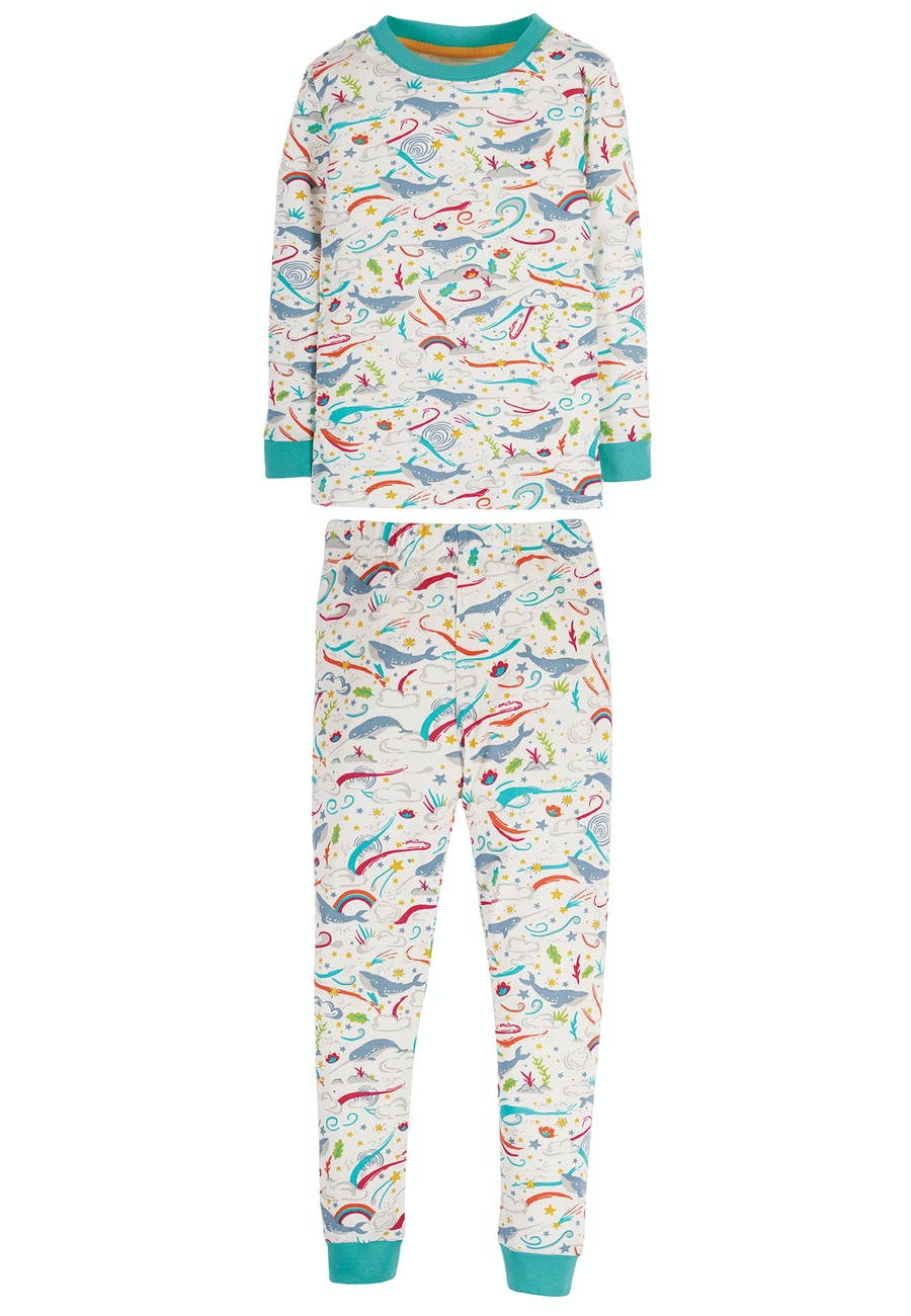 Port Isaac Pyjamas, Soft White Cosmic Wave | Simple Wellness