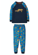 Jamie Jim Jams, Indigo Leopard, 7-8 years (LAST PIECE) - Simple Wellness 