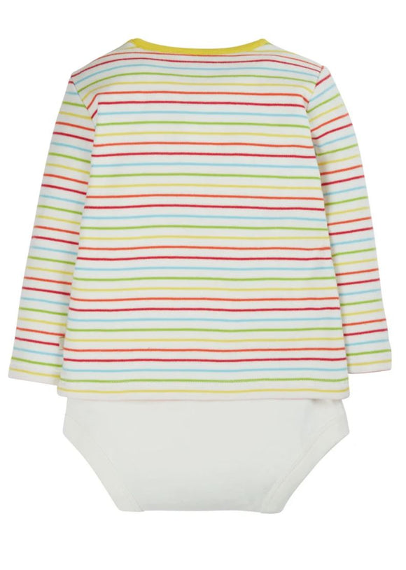 Poppet 2 in 1 Body, Multi Stripe/Puffin, 18-24 months (LAST PIECE)