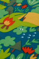 Printed Snug Joggers, Deep Spruce Camping-3