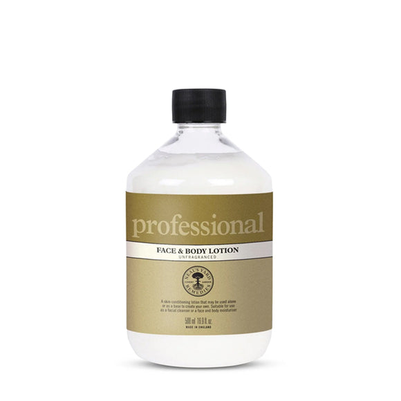 Professional Range Face & Body Lotion 500ml - Simple Wellness 