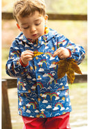 Puddle Buster Coat, Rainbow Skies-4