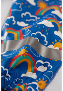 Puddle Buster Coat, Rainbow Skies-3