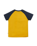 Rafe Raglan T-shirt, Bumblebee/Camper