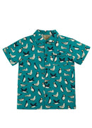 Rupert Jersey Shirt, Camper Blue Sea Birds-1