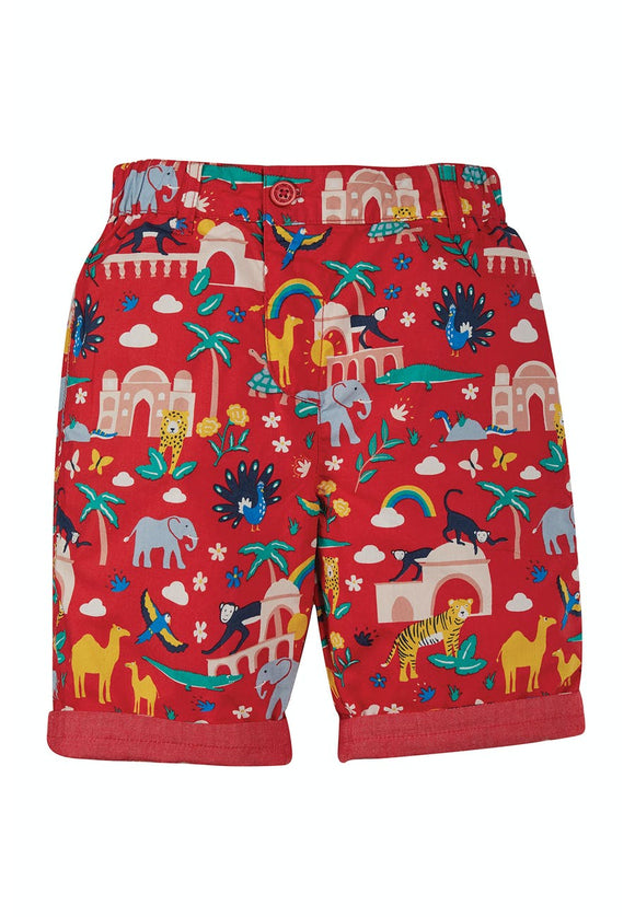Ralph Reversible Shorts, True Red India
