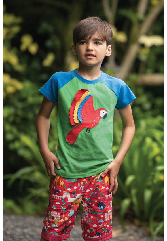 Ralph Reversible Shorts, True Red India