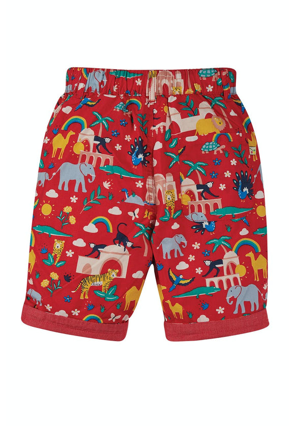 Ralph Reversible Shorts, True Red India