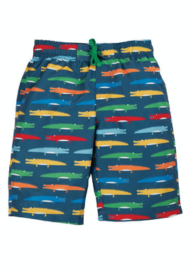 Board Shorts, Rainbow Crocs - 0