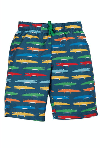 Board Shorts, Rainbow Crocs - 0
