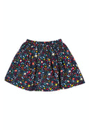 Lizzie Cord Skirt, Mountainside Floral-2