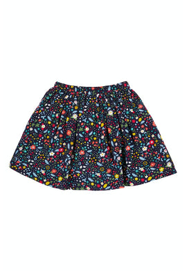 Lizzie Cord Skirt, Mountainside Floral - 0