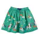 Twirly Dream Skirt, Paciﬁc Aqua Unicorns 9-10 YEARS (LAST PIECE)-1