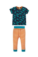 Orwin Outﬁt, Indigo Dinos/Marigold Stripe-1
