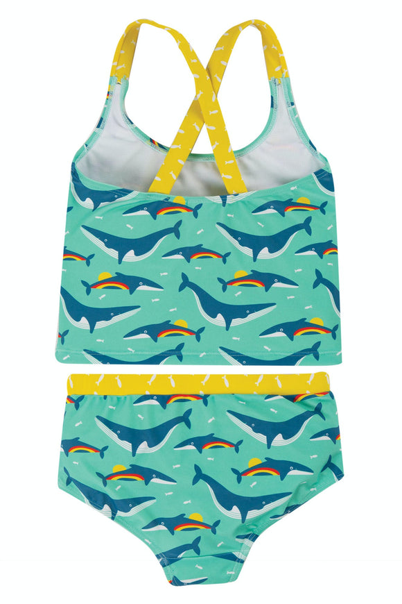 Tidal Tankini, Rainbow Whales - Simple Wellness 