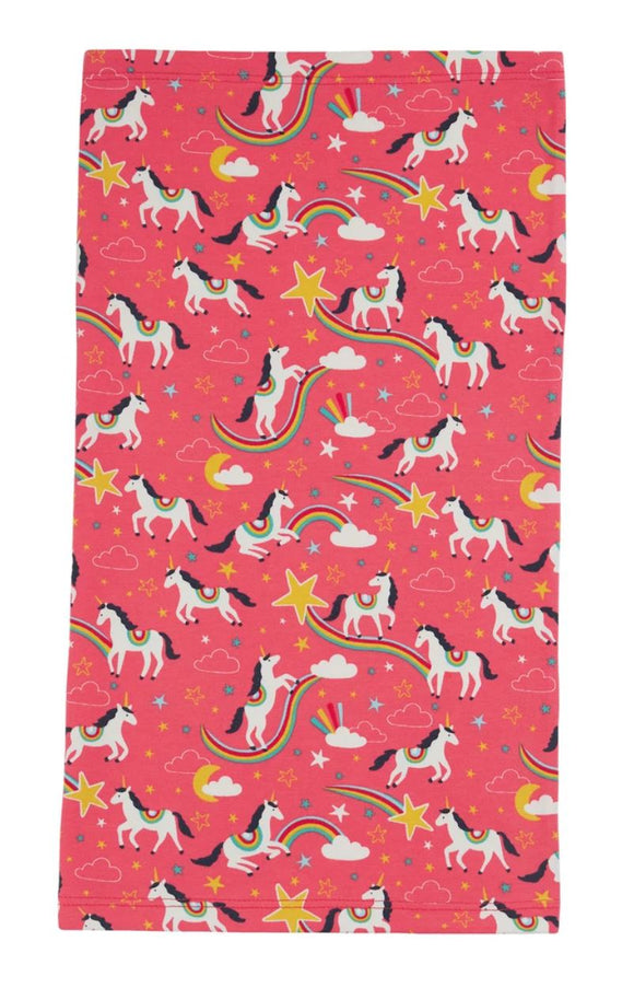 Sidney Stretch Snood, Watermelon Cosmic Unicorns