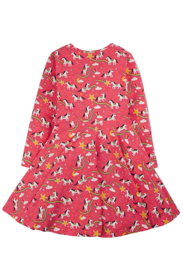 Sofia Skater Dress, Watermelon Cosmic Unicorns 2-3 YEARS (LAST PIECE) - 0