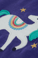 Sophia Slub T-Shirt, Mussel Cosmic Star/Unicorn