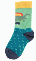 Super Socks in a Bag, Deep Spruce Dino