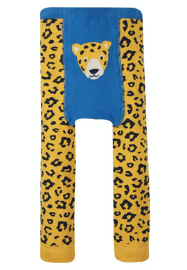 Little Knitted Leggings, Leopard Spot - Simple Wellness 