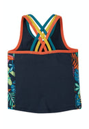 Yola Yoga Vest, Indigo-1