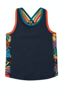 Yola Yoga Vest, Indigo-3