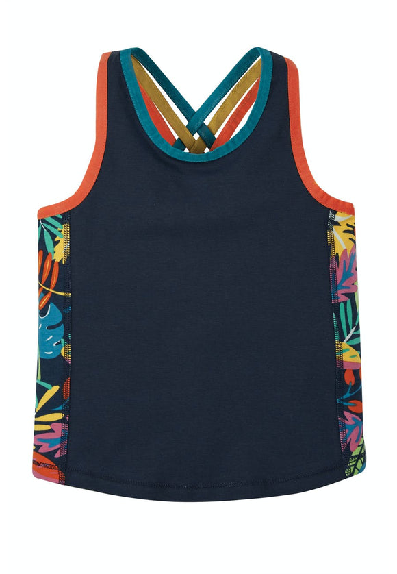 Yola Yoga Vest, Indigo