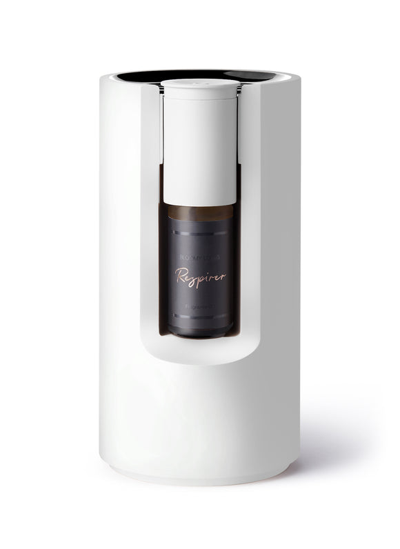 Bloomy Lotus Bamboo Nebulizer Aroma Diffuser - White - Simple Wellness 