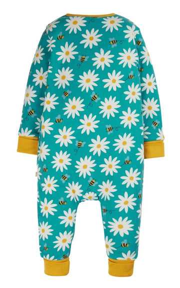 Zelah Zip Up Romper, Camper Nice Daisy - 0