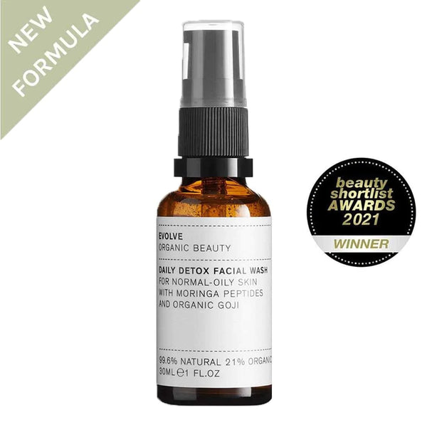 EVOLVE | DAILY DETOX FACIAL WASH - TRAVEL SIZE - OILY SKIN