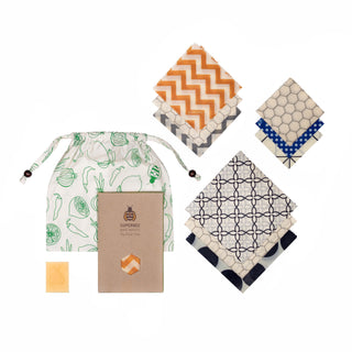 Buy the-minimalist Superbee Family Beeswax Wrap Set