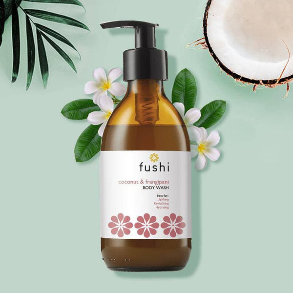 FUSHI Uplifting Coconut & Frangipani Body Wash 230ml