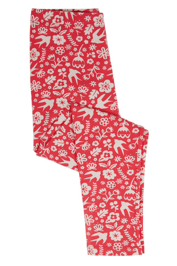 Libby Printed Leggings, Watermelon Bloom