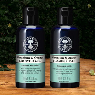 Geranium & Orange Bath & Shower Duo