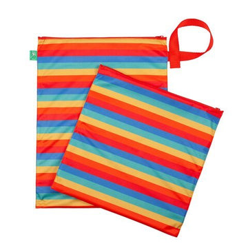 TOTSBOTS Waterproof Nappy Bag Rainbow Stripe - 0