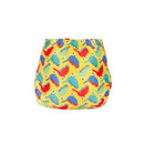 TOTSBOTS Swim Nappy - Bright Yellow Parrots-1